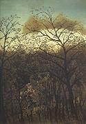 The Rendezvous in the Forest Henri Rousseau